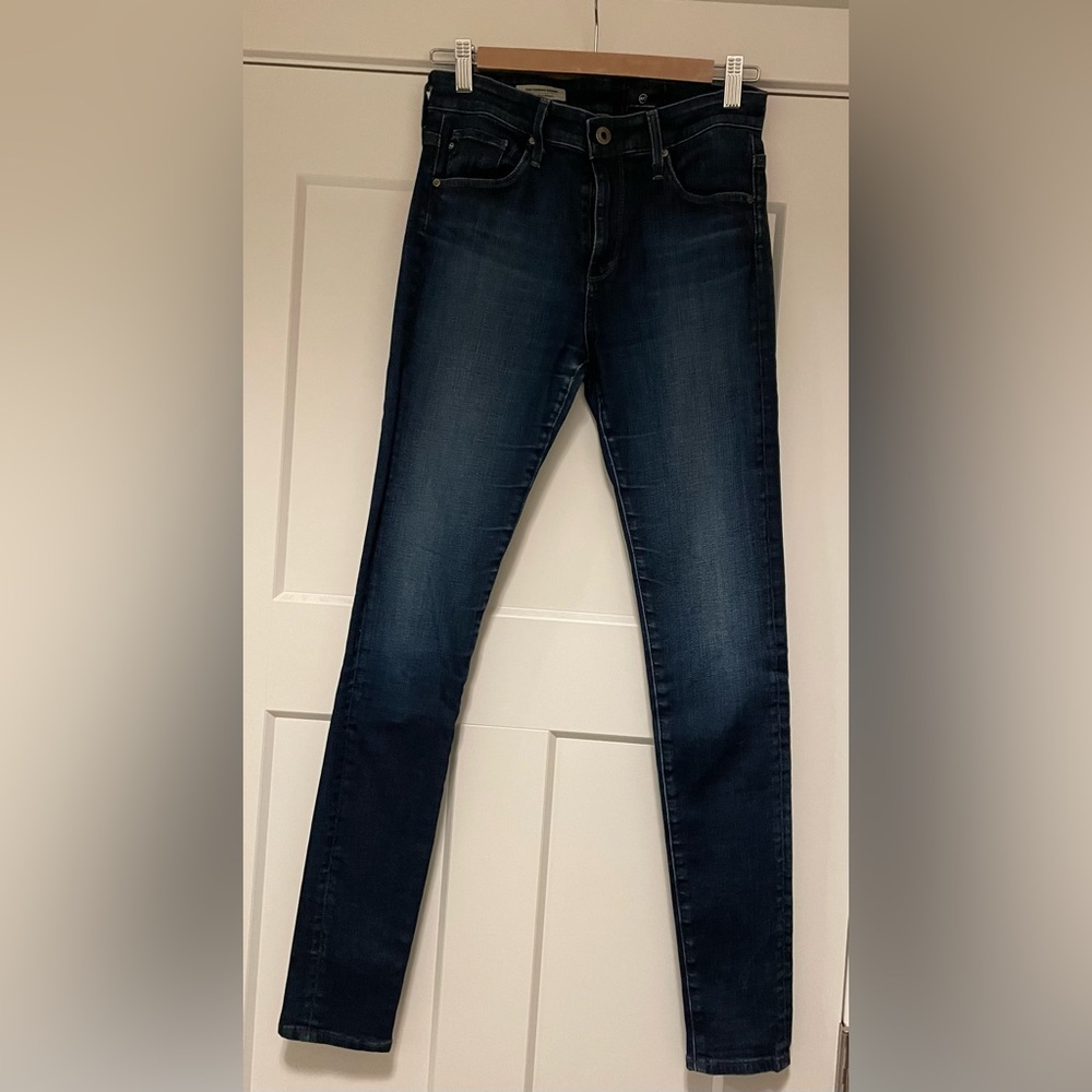 AG Adriano Goldschmied The Farrah Skinny High-Rise Skinny Jeans